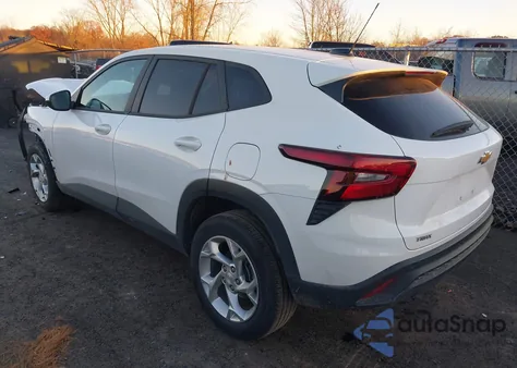 2025 Chevrolet Trax Fwd Ls из США, поврежденный, VIN KL77LFEP3SC150259